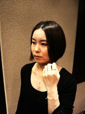 hitomiさん（レディース・158cm）の冬コーディネート