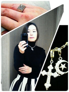 「Loree Rodkin(ローリーロドキン)のアイテム」を使った、hitomiさん(レディース・158cm)の冬コーディネート