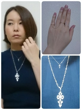 「con affetto(original)（コン アフェット）のアイテム」を使った、hitomiさん（レディース・158cm）の夏コーディネート