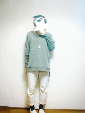 「CHAPTER WORLD select （チャプターワールドセレクト）のアイテム」を使った、ka-chitoさん（レディース・163cm）の春コーディネート