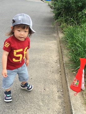 mayuさん（キッズ・80cm）の夏コーディネート