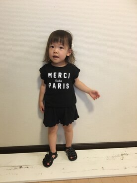mayuさん（キッズ・80cm）の夏コーディネート