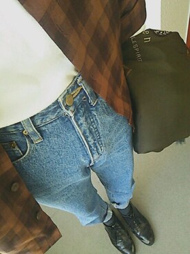 「ハイネックトップス」｜sehunaさん（レディース・155cm）の春コーディネート