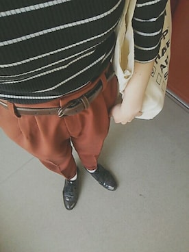 「ハイネックトップス」｜sehunaさん（レディース・155cm）の夏コーディネート