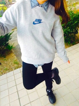 「スエット」｜KANAEさん（レディース・152cm）の冬コーディネート