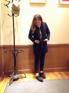 「BLISS POINT Womens（ブリスポイント ウイメンズ）のアイテム（ジャケット/アウター）」を使った、chisaki1073さん（レディース・160cm）の冬コーディネート