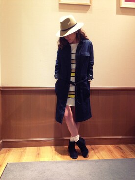 chisaki1073さん（レディース・160cm）の冬コーディネート