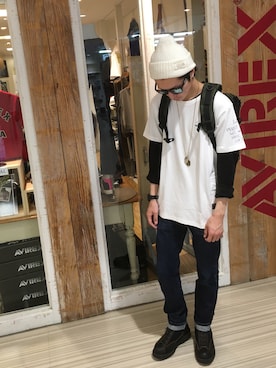 Kenichiさん（メンズ・177cm）の春コーディネート