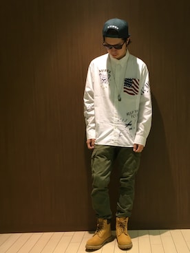 Kenichiさん（メンズ・177cm）の春コーディネート