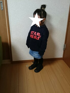 yu___iさん（キッズ・80cm）の冬コーディネート