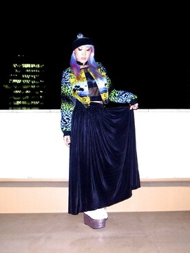 「VERSACE for H&M」｜mayuさん（レディース・168cm）の秋コーディネート