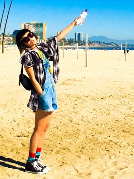 「WILDFOX」｜mayuさん（レディース・168cm）の冬コーディネート