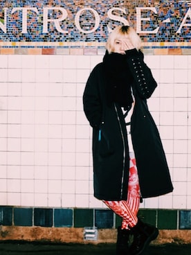 「G.V.G.V.（ジーヴィージーヴィー）のアイテム（その他アウター）」を使った、mayuさん（レディース・168cm）の春コーディネート