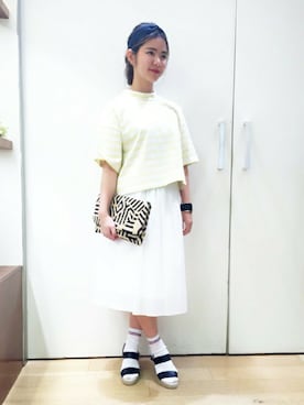 天野さん（レディース・152cm）の春コーディネート