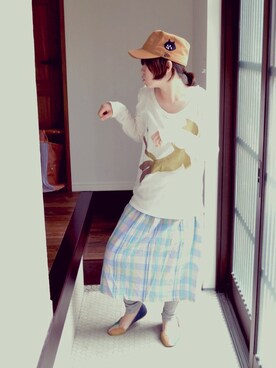 えんどうまめこさん（レディース・148cm）の春コーディネート