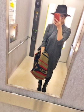 「STYLE DELI（スタイルデリ）のアイテム（ワンピース/ドレス）」を使った、risu222risuさん（レディース・165cm）の冬コーディネート