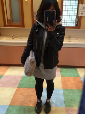 Aoiさん（レディース・154cm）の秋コーディネート