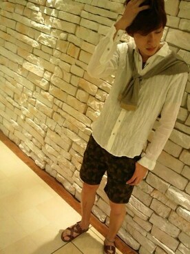 實川健太さん（メンズ・184cm）の春コーディネート