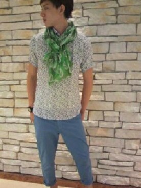 實川健太さん（メンズ・184cm）の夏コーディネート