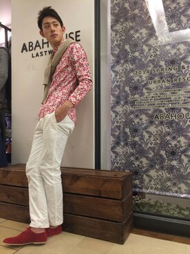 實川健太さん（メンズ・184cm）の冬コーディネート