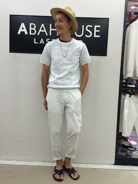 實川健太さん（メンズ・184cm）の夏コーディネート