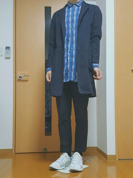 「一人暮らし」｜なおとさん（メンズ・181cm）の春コーディネート