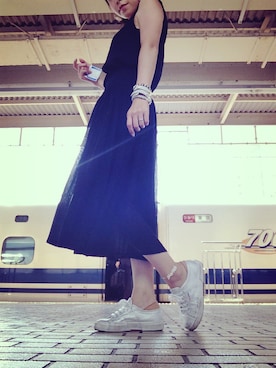 「Demodee」｜akaneiwashinaさん（レディース・156cm）の夏コーディネート