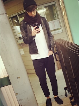 hitoshiさん（メンズ・179cm）の秋コーディネート