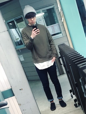 hitoshiさん（メンズ・179cm）の冬コーディネート