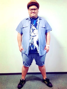 ダブルアート真べぇさんのコーディネート