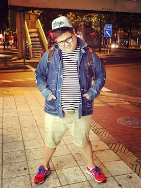 ダブルアート真べぇさんのコーディネート