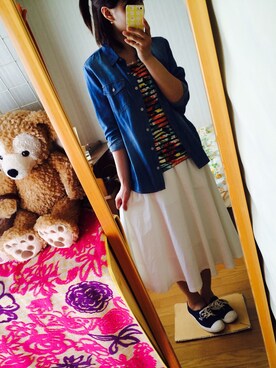 ひぃさん（レディース・164cm）の夏コーディネート