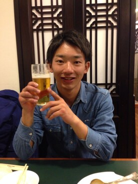 「WHITE MOUNTAINEERING（ホワイトマウンテニアリング）のアイテム（ダウンジャケット/コート）」を使った、kskさん（メンズ・171cm）の春コーディネート