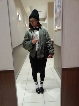 「ボウタイ」｜◢ericii◤さん（レディース・159cm）の春コーディネート