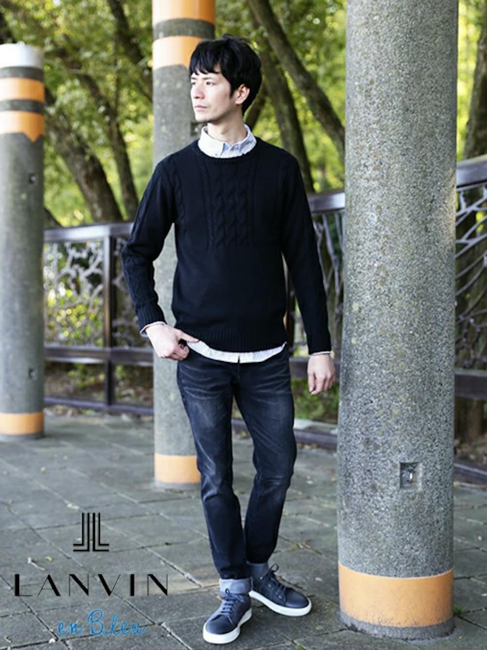 LANVIN en Bleu（ランバンオンブルー）の「10.5 OZ Skinny