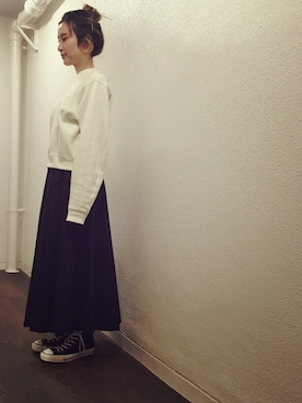 京里さん(レディース・162cm)の秋コーディネート