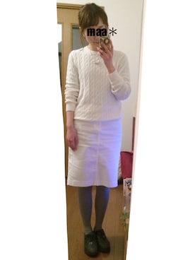 「UNIQLOコーデ」｜maa＊さん（レディース・157cm）の冬コーディネート