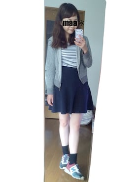 「UNIQLOコーデ」｜maa＊さん（レディース・157cm）の春コーディネート