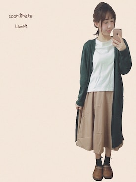 「マーレマーレ」｜Lameliさん（レディース・156cm）の秋コーディネート