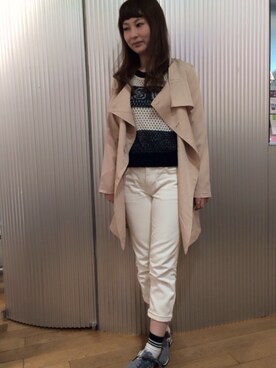 ayuさん（レディース・162cm）の春コーディネート