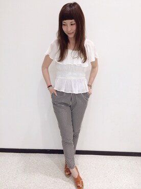 ayuさん（レディース・162cm）の春コーディネート