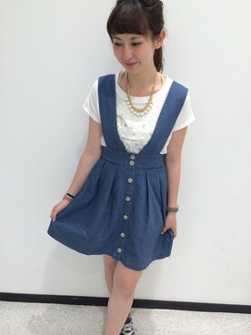 ayuさん（レディース・162cm）の夏コーディネート