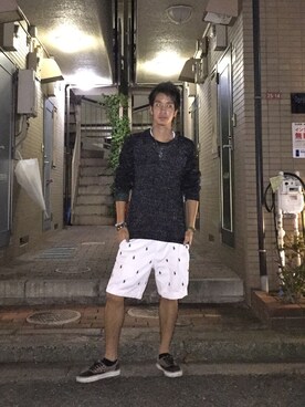 「TOMMY（トミー）のアイテム（アクセサリー）」を使った、Kyota69さん（メンズ・166cm）の秋コーディネート