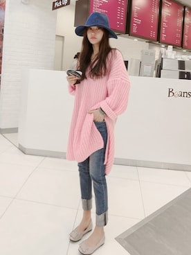 「11am」｜「アイテム（パンプス）」を使った、11AMさん（レディース・162cm）の春コーディネート