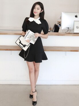 「11am」｜「アイテム（パンプス）」を使った、11AMさん（レディース・164cm）の春コーディネート