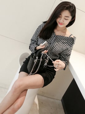 「シャツワンピース」｜11AMさん（レディース・164cm）の春コーディネート