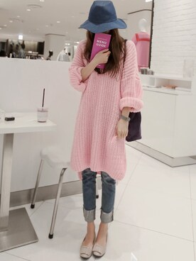 「11am」｜「アイテム（アクセサリー）」を使った、11AMさん（レディース・162cm）の春コーディネート