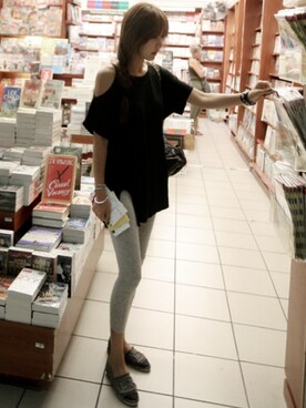 「ルーズフィット」｜11AMさん（レディース・162cm）の春コーディネート