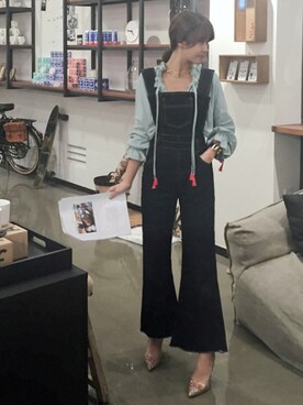 「11am」｜「アイテム（パンプス）」を使った、11AMさん（レディース・162cm）の秋コーディネート