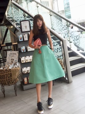 「アイテム（その他シューズ）」を使った、11AMさん（レディース・163cm）の秋コーディネート